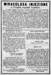 Pubblicità stampata a  pagina 4 del Corriere dell'Arno  del 19 marzo 1894 (anno XXII, n. 9).