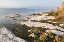 Sulle rive del Lago di Garda.